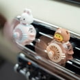 thumbnail image 3 of Difusor De Coche Lindo Conejo Piloto - Hélice Giratoria Dibujos Animados Ventilador De Salida De Aire Automotriz Decoración Creativa De Perfume De Coche - Ambientadores Automotrices, 3 of 5