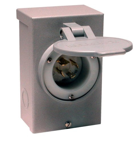 Reliance Controls Corporation PB30 30-Amp NEMA 3R Power Inlet Box for Generators 