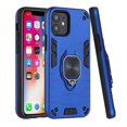 thumbnail image 5 of For Samsung Galaxy S21 FE /Fan Edition Hybrid Rotating Ring Kickstand Magnetic Heavy Duty Shockproof Bumper Hard PC Back Slim Cover ,Xpm Phone Case [Blue], 5 of 8