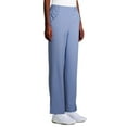 thumbnail image 5 of ClimateRight by Cuddl Duds Modern Fit Straight-Leg Flat Front Scrub Pant (Women's Petite), 1 Count, 1 Pack, 5 of 6