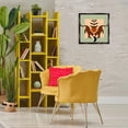 thumbnail image 4 of Stupell Industries Bohemian Symmetrical Tropical Leopards Black Floating Frame Canvas Art, 18 x 18, by Melissa Wang, 4 of 8