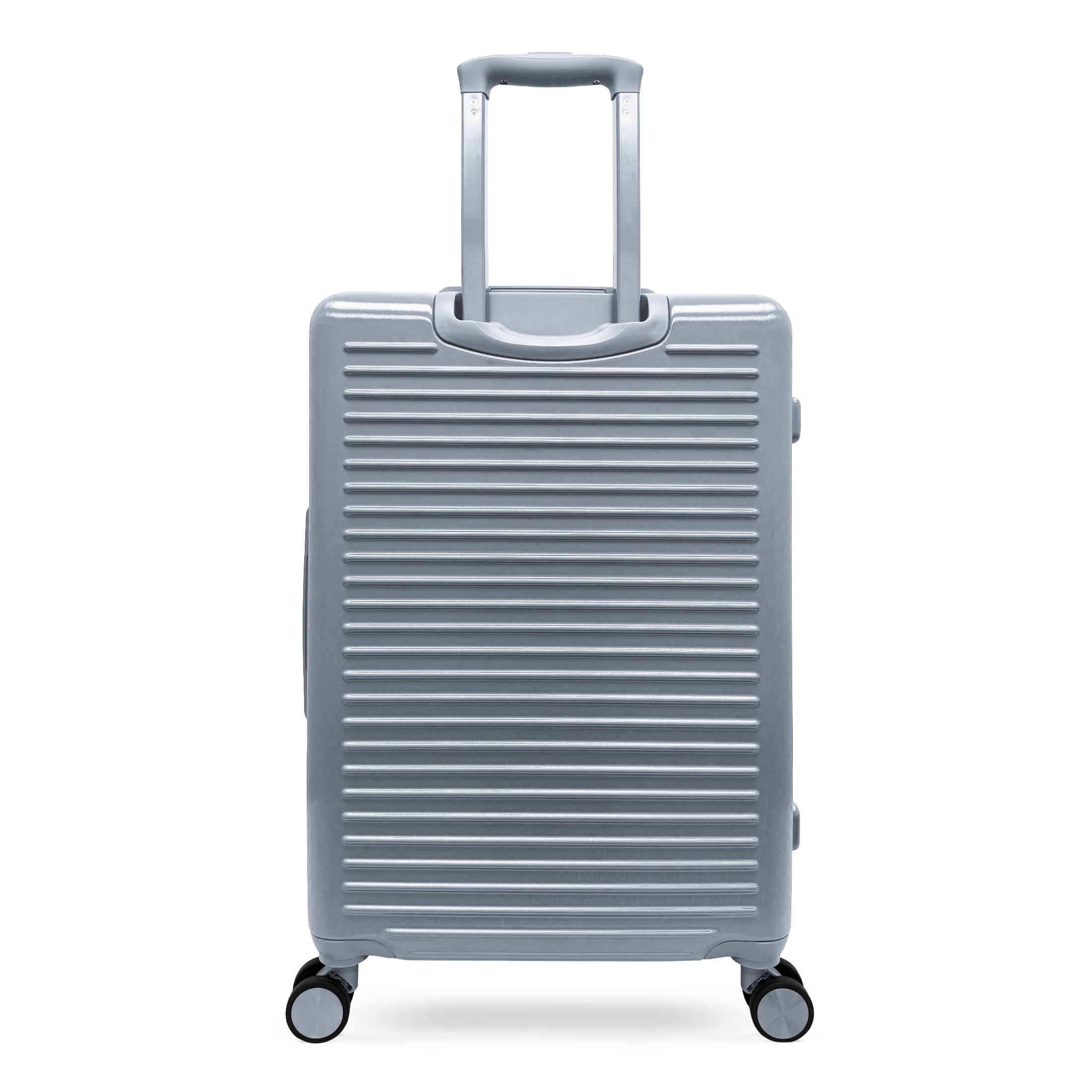 iFLY Volt 24" Expandable Hardside Spinner Checked Luggage, Cobalt