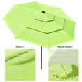thumbnail image 4 of Yescom 10 Ft 3 Tier Patio Umbrella with Solar LED Crank Tilt Button Outdoor Yard Home, 4 of 9