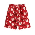 thumbnail image 4 of LazyOne Pajama Shorts for Men, Men's Pajama Bottoms, Sleepwear, Valentines Day (Hearts, Large), 4 of 7
