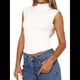 thumbnail image 1 of Camisetas Básicas Sin Mangas para Salir de Mujer, Cuello Alto, Ropa de , Camisetas Lindas Sin Mangas, Conjuntos de Verano Y2K. XL, 1 of 8