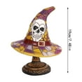 thumbnail image 2 of Halloween Pumpkin Table Lamp with Vintage Base, LED Jack-O'-Lantern Light, Decorative Holiday Accent for Home Parties, 2 of 2