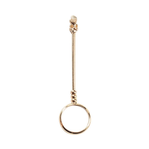Anillo portacigarrillos Billuyoard alta dureza resistencia a la corrosión elegante hecho a mano personalizado oro S