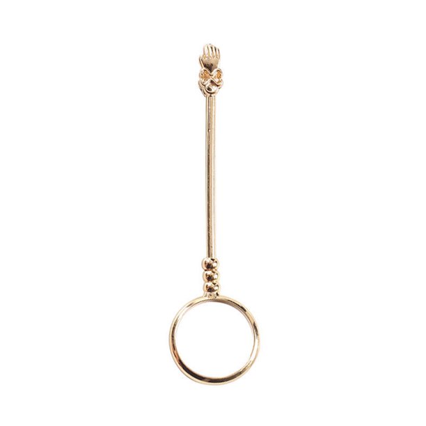 Anillo portacigarrillos Billuyoard alta dureza resistencia a la corrosión elegante hecho a mano personalizado oro S