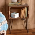 thumbnail image 4 of Rustic Wood-Like Crate End Table, 4 of 8