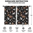 thumbnail image 2 of Blackout Kids Curtains,Vintage Halloween Pattern Childrens Insulated Curtains Set Of 2,Bedroom Essentials,Toddler Room Decor 42"x63", 2 of 5