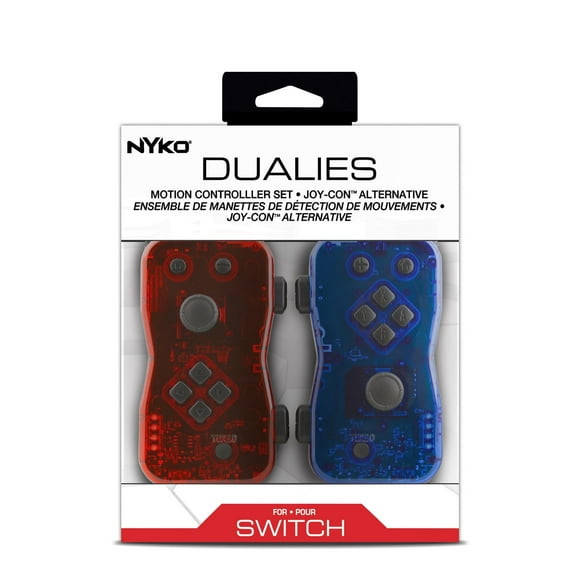 Dualies Motion Controller Set Red/Blue (Nintendo Switch), Nintendo Switch