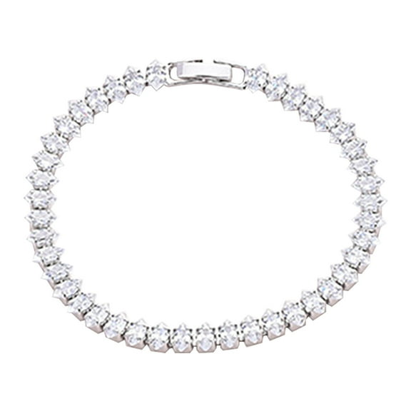 Gold Chain Dog Collar, Metal Cuban Link Necklace with Sparkling Zirconia, Heavy Duty Chew-Proof Pet Jewelry for Medium Large Dogs (S/M/L)
