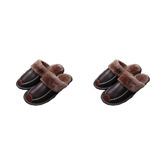 Sonducket Zapatillas de casa, suministros de invierno, zapatos cálidos, Base gruesa, zapatos de fondo , calentador de estilo coreano, hombre, Type4 NO4