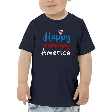 

Happy Birthday America T-Shirt Toddler -Image by Shutterstock 5 Toddler