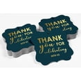 thumbnail image 4 of Inkdotpot Pack Of 100 Thank You For Celebrating With Us Bridal Shower-Baby Shower-Retirement-Wedding-Birthday Paper Tags DIY Craft Bracket Shape Real Gold Foil Hang Tags, 4 of 7