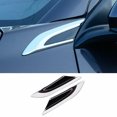 thumbnail image 1 of for Honda HR-V HRV 2016-2022 Chrome Car Front Fender Side Air Outlet Cover Trim, 1 of 4