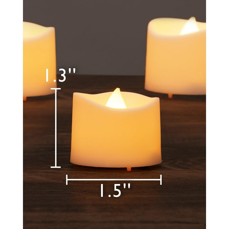 Homemory Flameless LED Tea Lights, 12-Pack photo 8