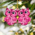 thumbnail image 3 of Lovely Christmas Pvc Plane Printing Pendant, 3 of 4