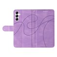 thumbnail image 5 of Compatible with Samsung Galaxy A14 5G Wallet Case, Protective Vintage Premium PU Leather Flip with Card Holders Kickstand & Wrist Strap Folio Case Cover for Men Women for Galaxy A14 5G, Purple, 5 of 10