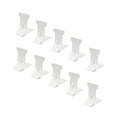 thumbnail image 4 of MAGIDEAL 10 Pieces Shelf Divider Goods Classification Boards White Rear Support Stand, 4 of 8