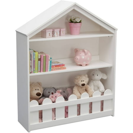 Serta Happy Home Storage Bookcase, Bianca White