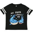 thumbnail image 3 of Inktastic My Papa Loves Me- whale shark Boys or Girls Toddler T-Shirt, 3 of 5