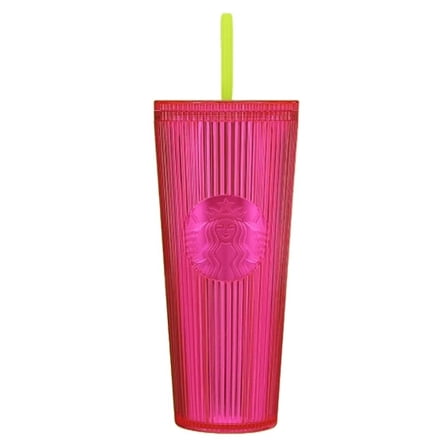 Starbuck 24oz Iridescent Magenta Double-Walled Tumbler