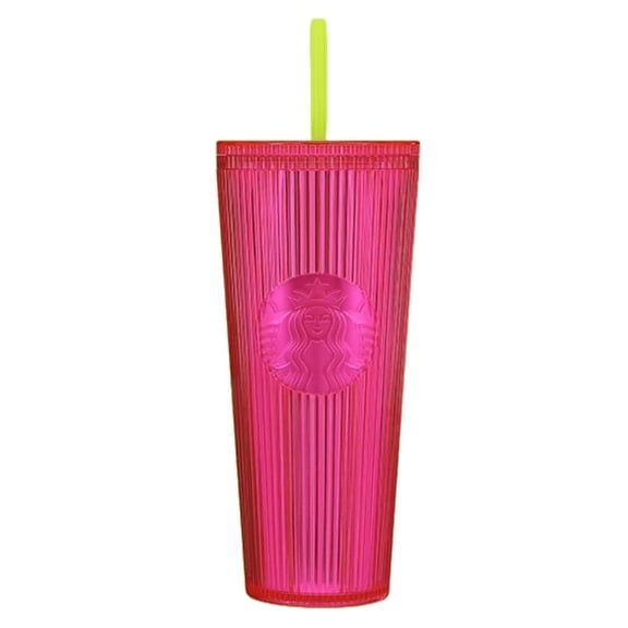 Starbuck 24oz Iridescent Magenta Double-Walled Tumbler