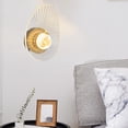thumbnail image 4 of Aplique de pared moderno Sunnimix lámpara de pared LED acrílico Cabeza única, 4 of 8