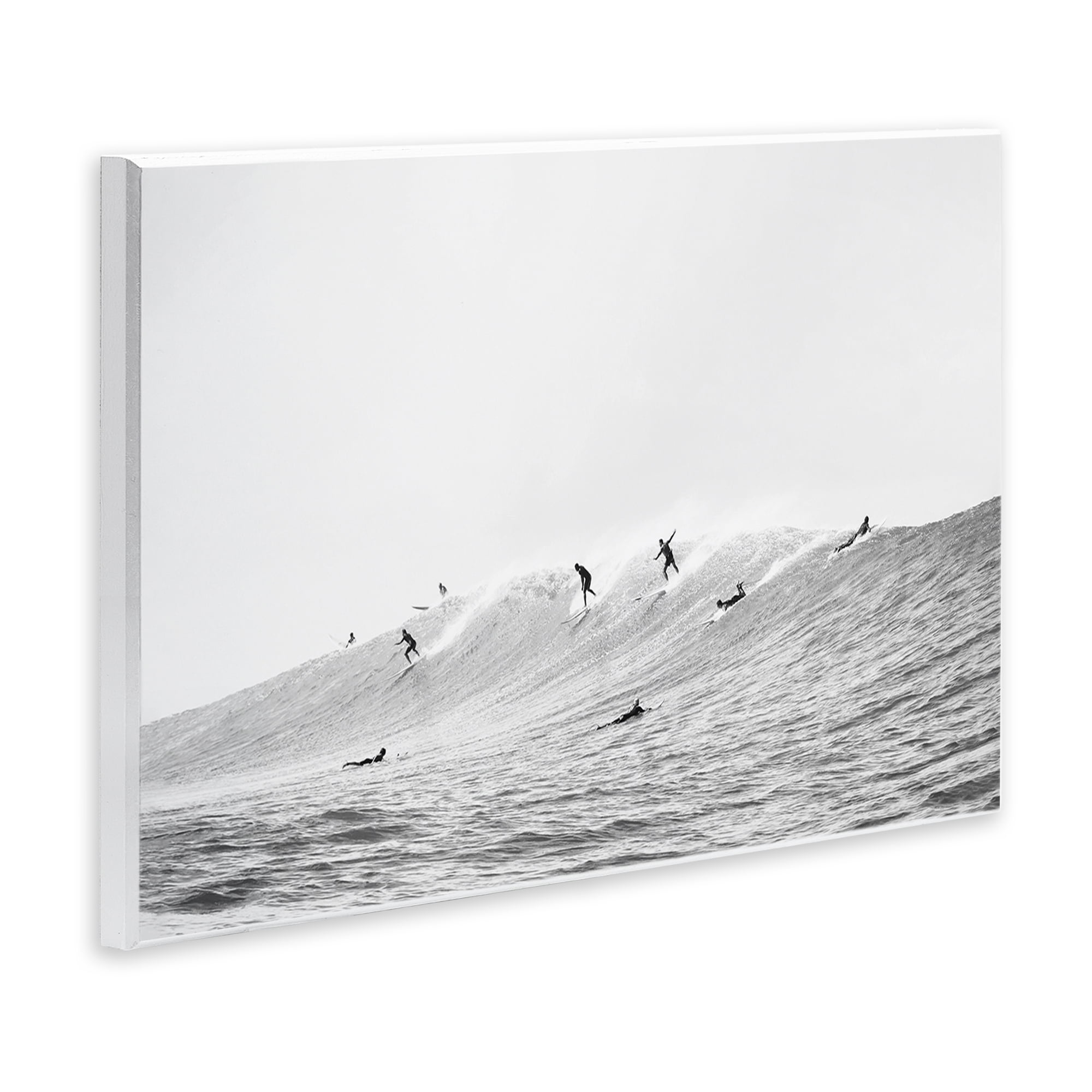 Stupell Industries Summer Wave Surfers Nautical & Beach Photography Unframed Art Print Wall Art, 15 x 10
