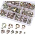thumbnail image 1 of Spring Clip Hose Clamp Gasoline Hose Clamp, 100 Pieces Hose Clamps Spring Clip Hose Clamps Hose Clamp With Storage Box (6-22mm, Size 10) [free Shippin, 1 of 5