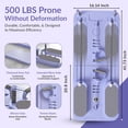 thumbnail image 6 of Wussanun Foldable Pilates Board with Adjustable Resistance, Portable Reformer Machine for Core Training Yoga Full-Body Workout, Multi-Function Home Gym Equipment, 6 of 7