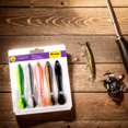 thumbnail image 1 of 5 uds 10cm cebo de pesca Artificial para lubina accesorios de pesca de trucha, 1 of 9