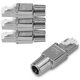 thumbnail image 2 of Paquete de Conectores Red RJ45 - Juego 4 Cat6A RJ-45 Enchufes ProteccióN Tirones Cable Ethernet Cat 6A Blindados, 2 of 5