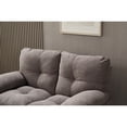 thumbnail image 4 of Kingway Furniture Plaencia Linen Living Room Loveseat in Light Gray, 4 of 4