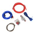 thumbnail image 4 of Herwey 10GA 60A Car Power Amplifier Subwoofer Audio Speakers Cable Kit Zinc Alloy, 4 of 8