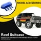 thumbnail image 2 of Bewildely Caja de almacenamiento de coche RC, contenedor de equipaje de techo, accesorio único DIY, modelo de decoración, cajas portaequipajes, Kits de construcción modelo Azul, 2 of 6