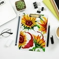 thumbnail image 7 of FMSHPON Wildflower Sunflower Clipboard Hardboard Wood Nursing Clip Board and Pull for Standard A4 Letter 13x9 inches, 7 of 7