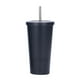thumbnail image 2 of Taza aislante de acero inoxidable 500ml - Aislamiento al vacío, taza portátil para café, gran capacidad, diseño delgado, asa fácil de llevar, 2 of 4