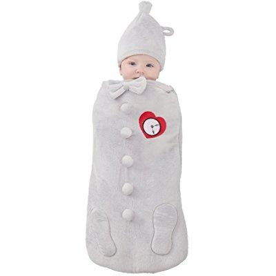 princess paradise baby's the wizard of oz tin man newborn swaddle deluxe costume, as shown,
