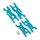 thumbnail image 1 of Accesorios para coches RC, metal azul, escala 1:18, consumibles de dirección por radio para vehículos. Brazo basculante trasero delantero, 1 of 7