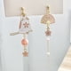 thumbnail image 2 of Pendientes colgantes de animales bonitos con flores de estilo coreano para mujer, Luna, estrellas, gatito, conejo, globo, pendiente asimétrico, regalo de joyas de fiesta Tan Jianjun  unisex, 2 of 2