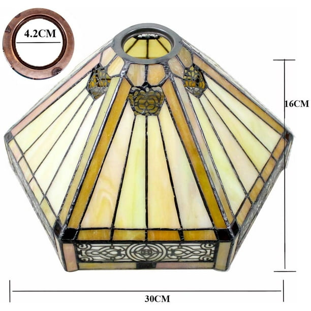 Mission style lamp shades replacement deals