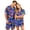 CBG55-Purple, variant on IYYVV Couple Matching Halloween Pajama Set Gothic Cute Candy Silk Satin Sleepwear Short Sleeve Button Down 2 Pieces Loungewear Yellow S