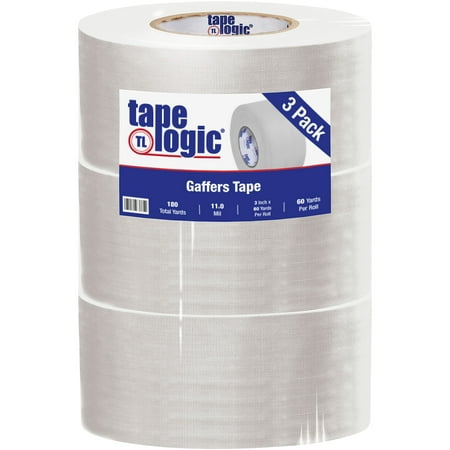 UPC 848109027814 product image for Tape Logic Gaffers Tape 11.0 Mil 3  x 60 yds. White 3/Case T98818W3PK | upcitemdb.com