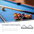 thumbnail image 2 of MasteelfCA 2Pcs American Style Billiards Racks Billiards Tripod Rack Plastic Billiards Rack, 2 of 8