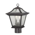 thumbnail image 1 of Acclaim 39017BC Aiken Collection 2-Light Outdoor Light Fixture Post Lantern, Black Coral, 1 of 2