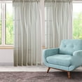 thumbnail image 5 of Semi Sheer Curtains for Living Room Bedroom Light Filtering Voile Drapes Thermal Insulated Window Treatments -Free Sheer Panels Solid Color Curtains for Wedding,Photography,Stage Decor Pipe, 5 of 7
