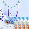 thumbnail image 6 of 100Pack Bear Treats Cellophane Bags Baby Shower Favor Bags Blue Teddy Treat Bags with 100 Gold Twist Ties for Baby Shower Birthday Party, 6 of 7