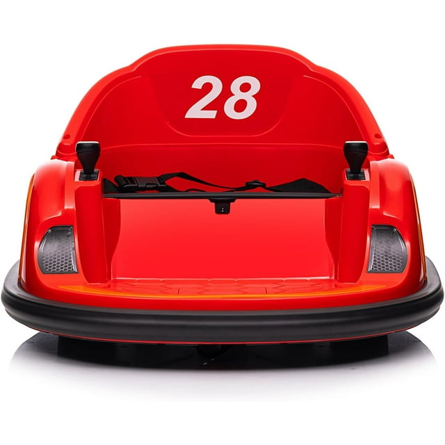 Ride On Bumper Car for Kids Ride on Toy Gifts with Remote Control, 360 Degree Spin, LED Lights, Music